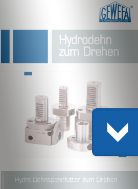 GEWEFA Hydrodehn zum Drehen Werkzeugaufnahmen Katalog Deutsch
